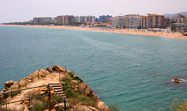 Blanes, Platja de Sabanell